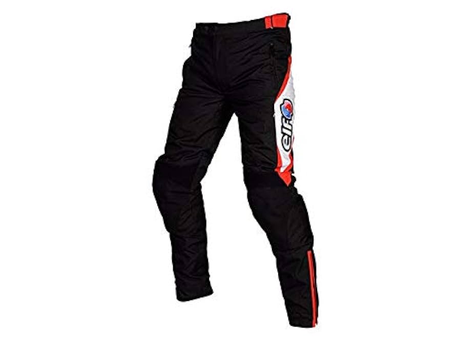 ELF バイク用パンツ Lサイズ ブラック Amazon | [エルフ] バイク用パンツ ｽﾎﾟﾙﾄﾊﾟﾝﾂ Black&Red S